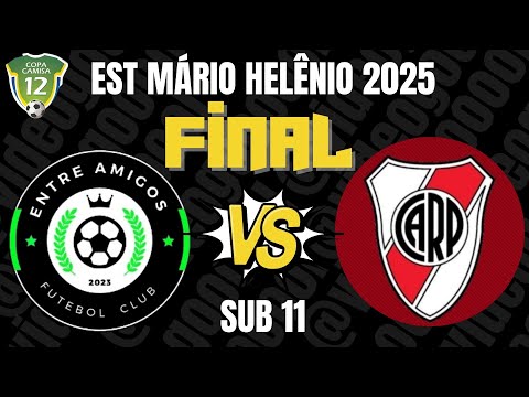 COPA CAMISA 12 2025 - FINAL - ENTRE AMIGOS vs SEL RIVER PLATE - SUB 11 - 12/04/2025