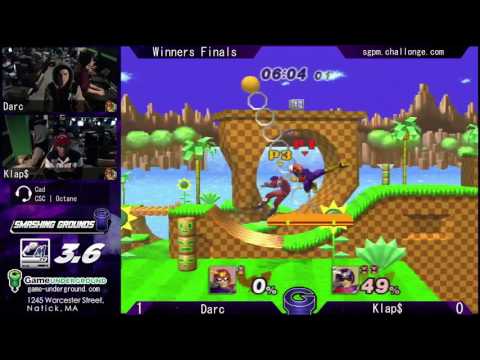SG at GU 14.3 WF: Klap$ (Captain Falcon) vs Darc (Captain Falcon)