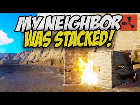 RAIDING my RIVAL NEIGHBOUR! HE WAS RICH! - Rust Solo Survival Gameplay