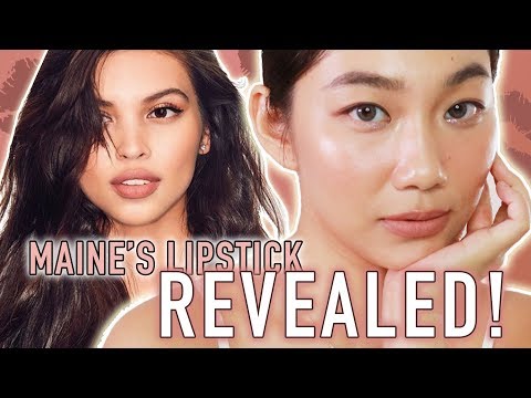 MAINE MENDOZA LIPSTICK: UNBOXING + FIRST IMPRESSIONS | Raiza Contawi
