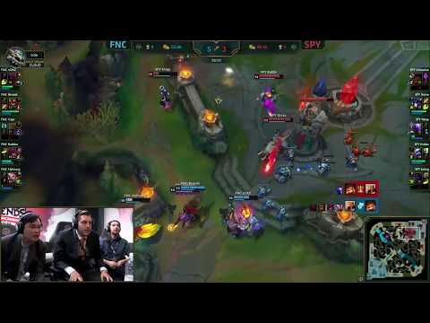 FNC vs SPY Highlights [EU LCS Spring 2018] Fnatic vs Splyce