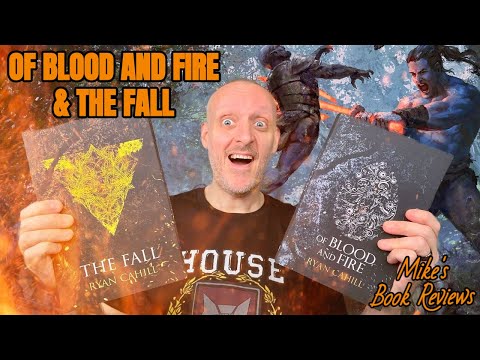 Of Blood And Fire & The Fall by Ryan Cahill Book Review & Reaction | Familiar Yet Fresh Fantasy