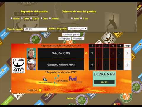 Dudi Sela vs Richard Gasquet