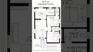 simple house plan design #housedesign #houseplans #homeplan #shorts