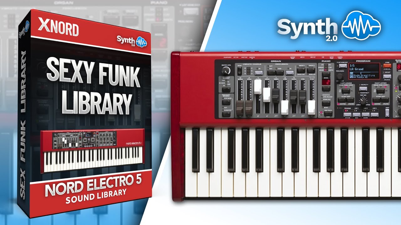 PCL003 - Sexy Funk Library - Nord Electro 5 Series ( 16 presets ) - Video Preview 1