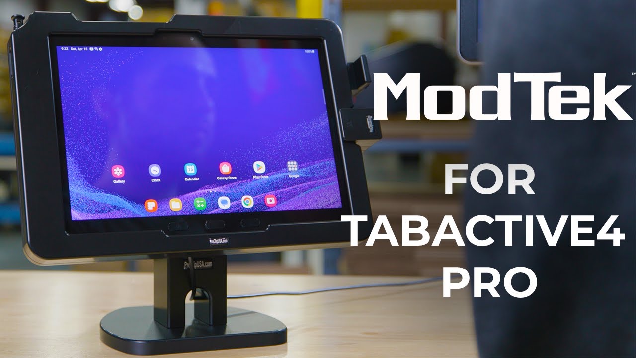 Play product video for ModTek Hard Case for Samsung Galaxy Tab Active Pro, Tab Active4 Pro, or Tab Active5 Pro