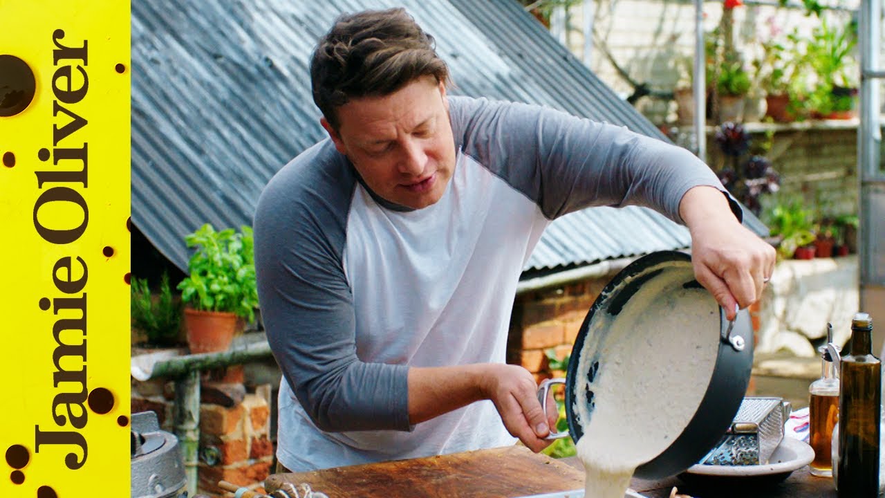 Mushroom cannelloni: Jamie Oliver