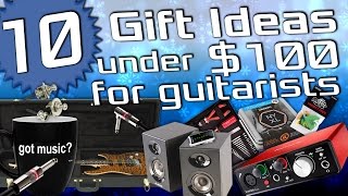 Video thumbnail for 10 Gift Ideas under $100 for Guitarists by Brandon Burch Music