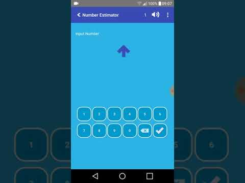 Memory Game Number Estimator Video