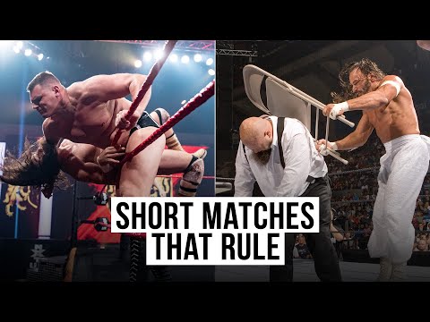 Action-packed matches UNDER 10 minutes | Sabu, Gunther, Eddie Guerrero and more!
