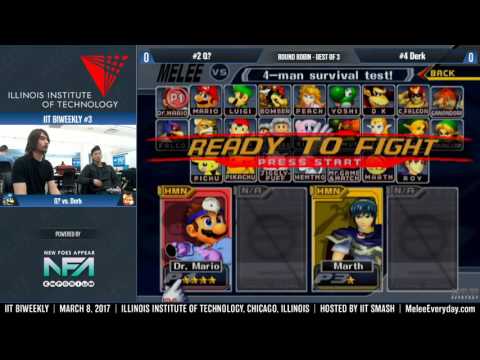 IIT Biweekly [3/8/17] - Q? (Doc) vs. Derk (Fox) - SSBM - RR Bo3