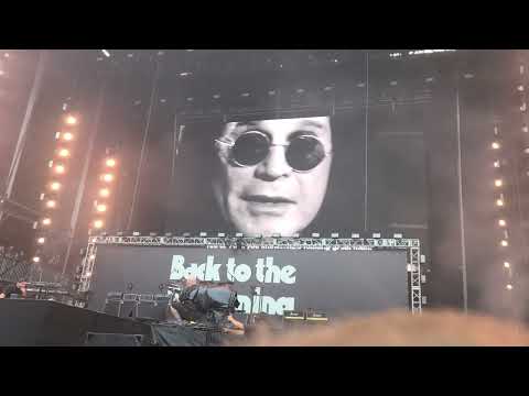 Ozzy Osbourne - Tribute to Randy Rhoads (NEW FOOTAGE) (Back to the Beginning, Birmingham, 5-07-2025)