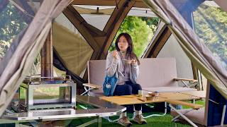 The Ultimate Luxury Camping ⛺️| Snow Peak Way, Long Beach