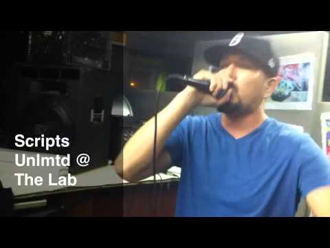 Scripts Unlimited @ The Lab Rocking The Mic