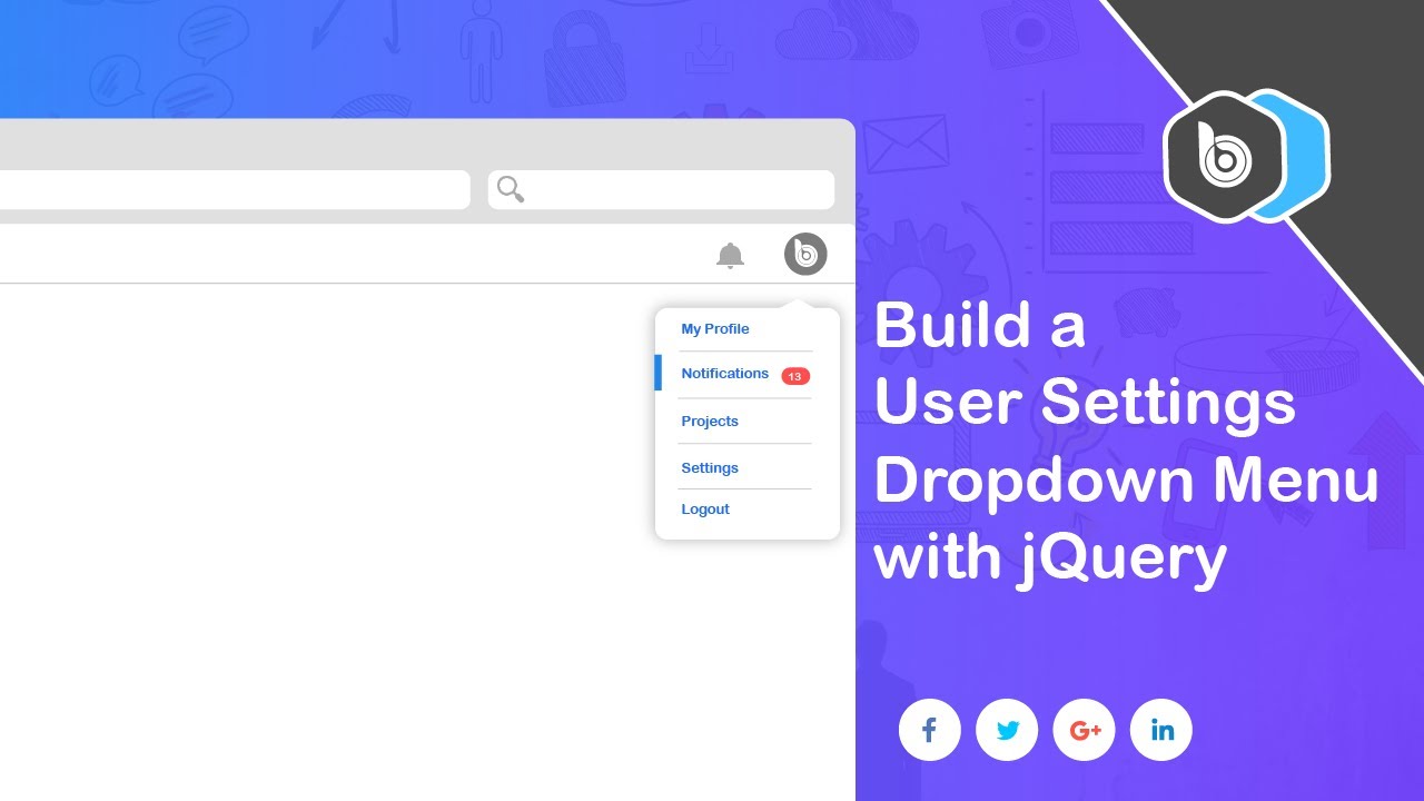 Html5 and css3 Dropdown Menu with jQuery