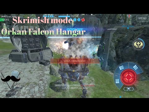 War Robots Skirmish Mode - Orkan Falcon Hangar