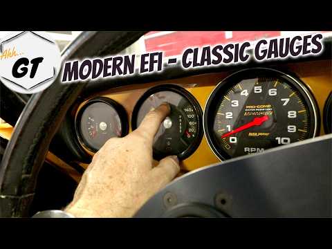 Making Vintage Porsche Gauges Work with Modern EFI (PWM Calibration Explained)