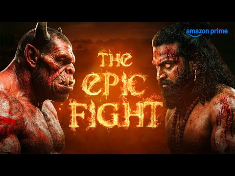 Brahma Rakshas vs Berme - Epic Fight Scene🔥 | Kantara: A Legend Chapter 1 | Prime Video India #movie