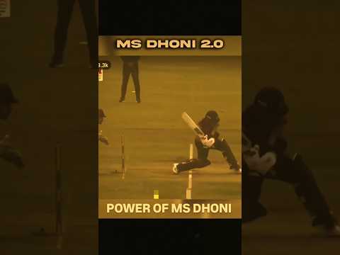 MS Dhoni 2.0: The Finisher is BACK! ⚡🏏 #MSDhoni #ipl2026