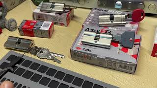 ПРОФЕССИОНАЛЬНЫЙ ОБЗОР НОВЫХ ЦИЛИНДРОВ CISA ПЛЮС ВСКРЫТИЕ/#bur +380933763773