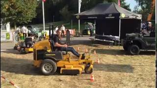 Hustler® Z DIESEL 54“ auf der GaLaBau 2016 in Nürnberg