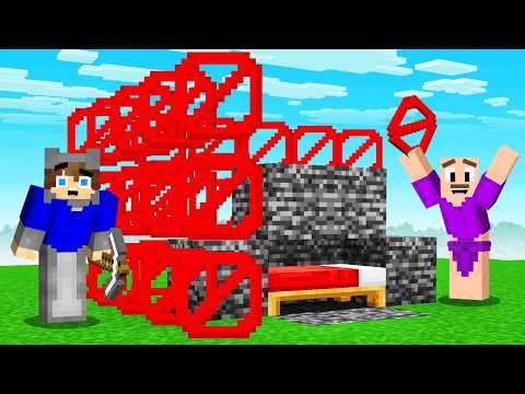 Minecraft BedWars but I TROLL My Friends