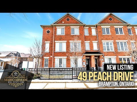 SOLD! 49 Peach Drive in Brampton! (Ontario, Canada)