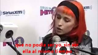 Paramore cover in between days - the cure subtitulado al español
