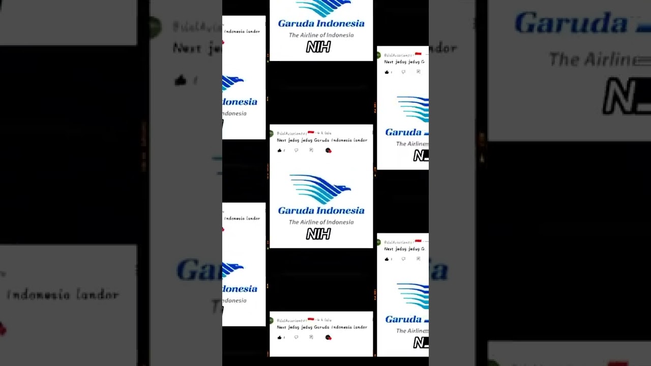 🔥 Jedag jedug Maskapai Garuda Indonesia Landor Livery 🔥