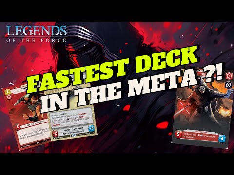 The Fastest Deck In Legends of the Force !! | Star Wars Unlimited