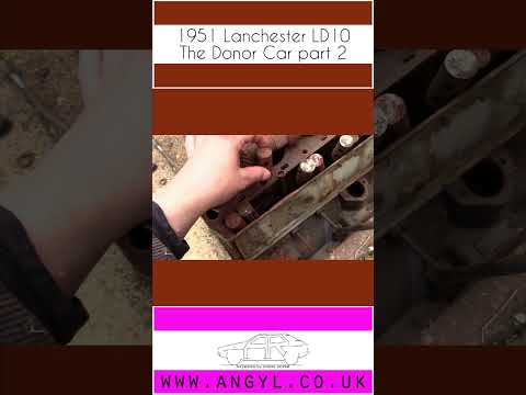 Thumbnail for 1951 Lanchester LD10 - Donor Car part 1 #Shorts #vintage #ClassicCar #British #engine #jigsaw by Car