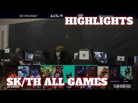 SK vs TH - All Games Highlights (Bo3) | Round 1 LEC Winter 2023 Groups | SK Gaming vs Team Heretics
