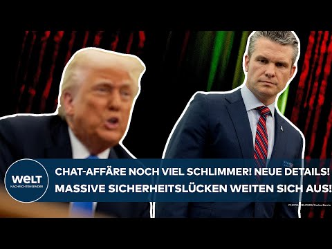 USA: Chat-Affäre noch viel schlimmer! Neue Details! Massive Sicherheitslücken weiten sich aus!