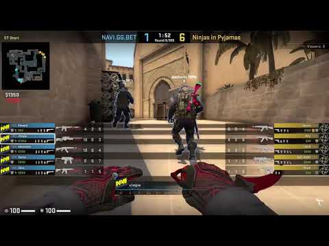 CS:GO - S1MPLE VS NIP