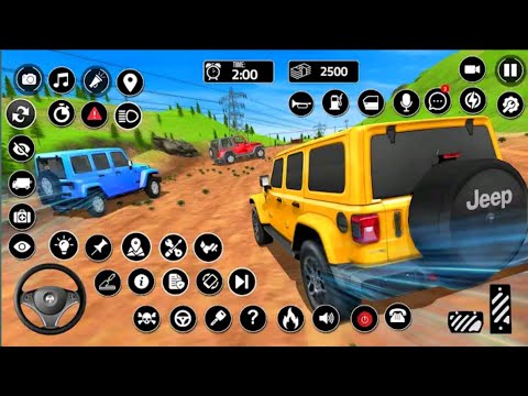 l Offroad 6x6 Monster Truck Driving 3D- Luxury Jeep Hummer Mountain Driver - Android Gameplay