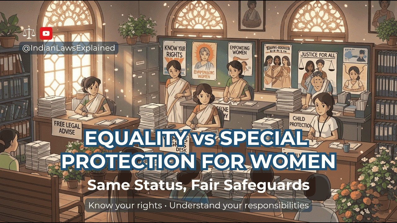 Equality vs Special Protection for Women | Indian Laws Explained