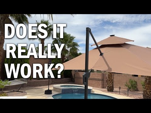 Cantilever Umbrella From Best Choice Products Review - Does It Really Work?