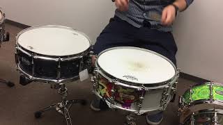 Video thumbnail for Pearl Masters Maple Reserve & Masters Maple Complete　14”X5.5” by MUSIC LAND KEY Official Channel