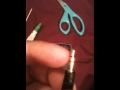 Tip of headphone stuck in iPod repair 