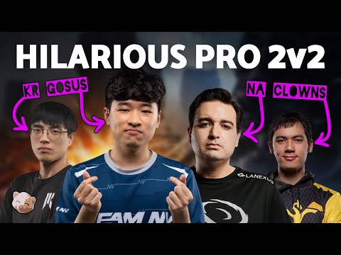 StarCraft 2: Can Maru/Byun fend off the NA Clowns in an EPIC 2v2? | PiG Reacts