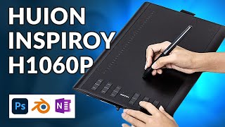 HUION Inspiroy H1060P Graphics Tablet Review (10 x 6.25 inch)