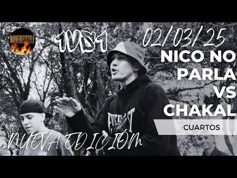 NICO NO PARLA VS CHAKAL | FECHA 23 | CUARTOS | #MANFREESTYLE