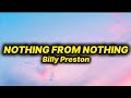 Billy Preston - Nothing From Nothing (lyrics)