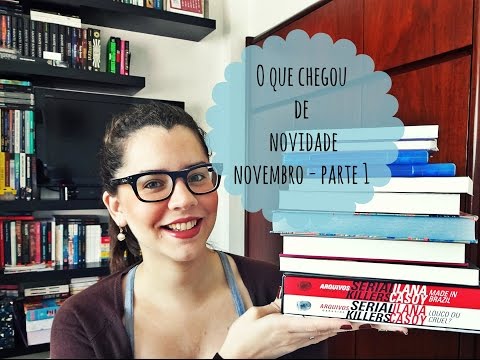 BOOK HAUL - Novidades de Novembro/2014 (Parte 1)