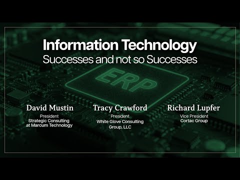 ERP - successes and not so successes