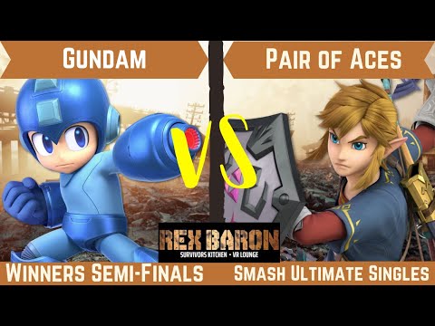 Rex Baron Boca 6 Winners Semi Finals - Pairs of Aces (Link) Vs. Gundam (Mega Man)