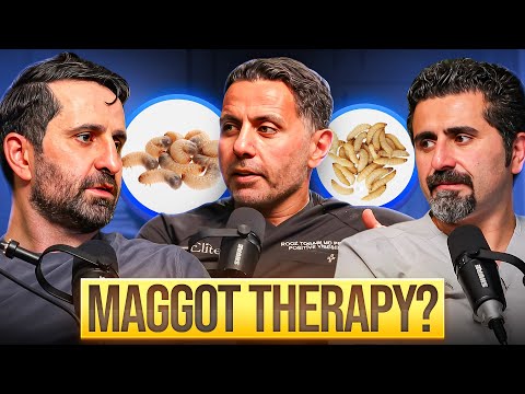 WOULD YOU LET MAGGOTS HEAL YOU?