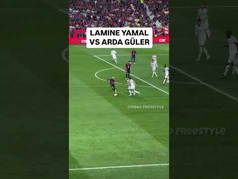 Lamine Yamal vs Arda Güler crazy skills 🤯 #lamineyamal #güler #realmadrid #barcelona #skills #magic