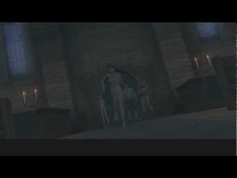 Xenosaga III HD Cutscene 194 - Arriving at the Church (Old Church) - JAPANESE - SWIMSUIT MODE