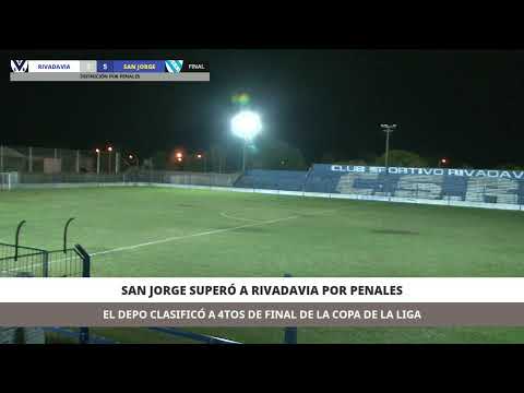 Sp. Rivadavia vs. Dep. San Jorge - Copa de la Liga Venadense, 8vos de final